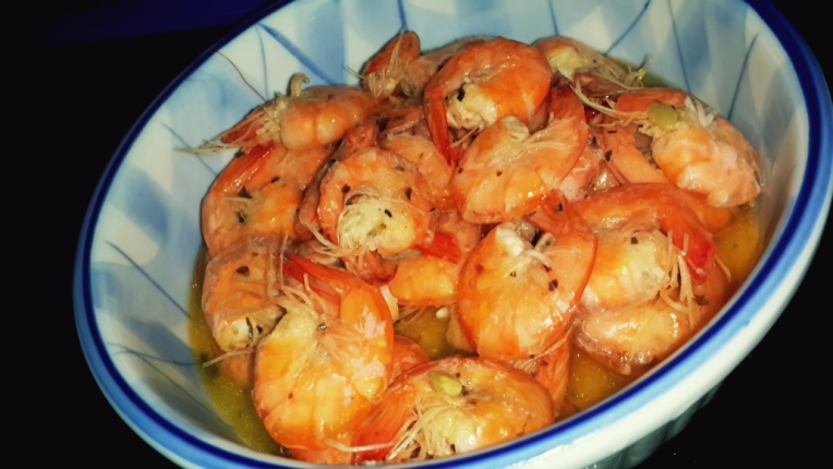 Herbs shrimp